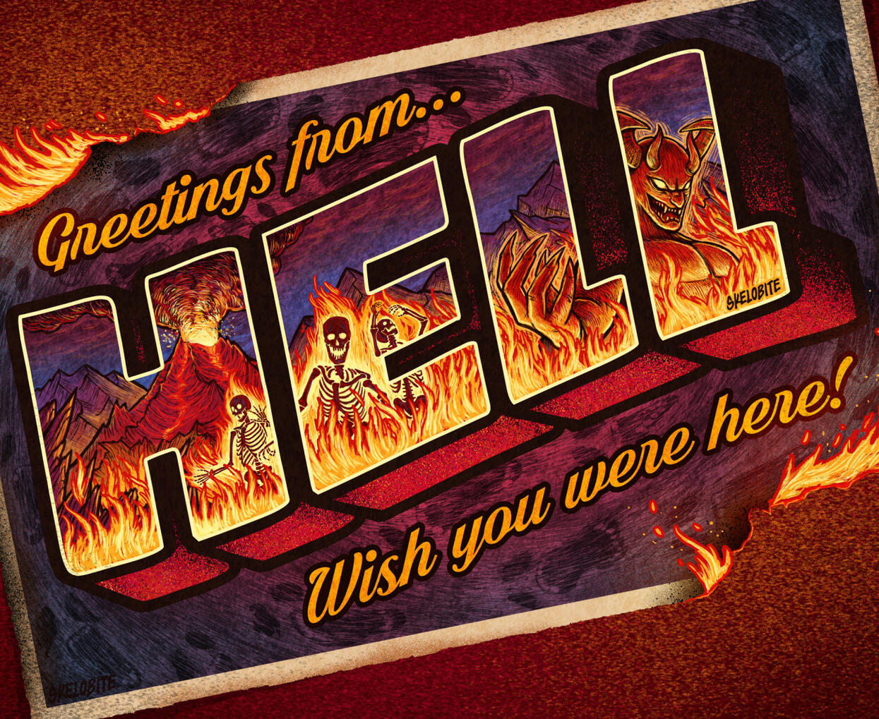 Greeting from Hell Greeting from Hell